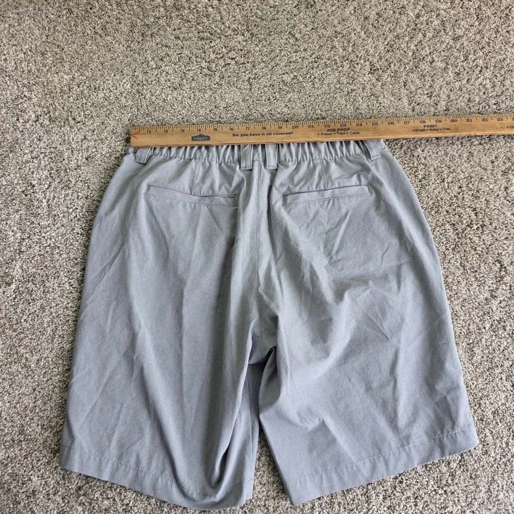 Banana Republic Performance Shorts Mens 32 Gray Stretch Golf Casual Tech Adult